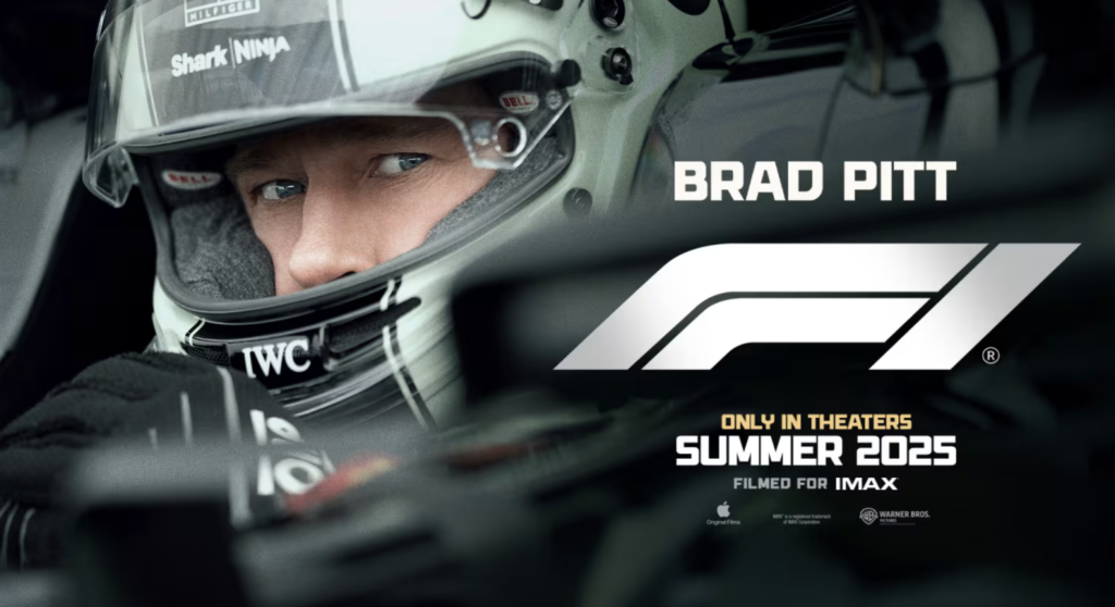 Brad Pitt enciende motores en ‘F1’, la nueva película de Fórmula 1 con un elenco estelar y producción de Lewis Hamilton