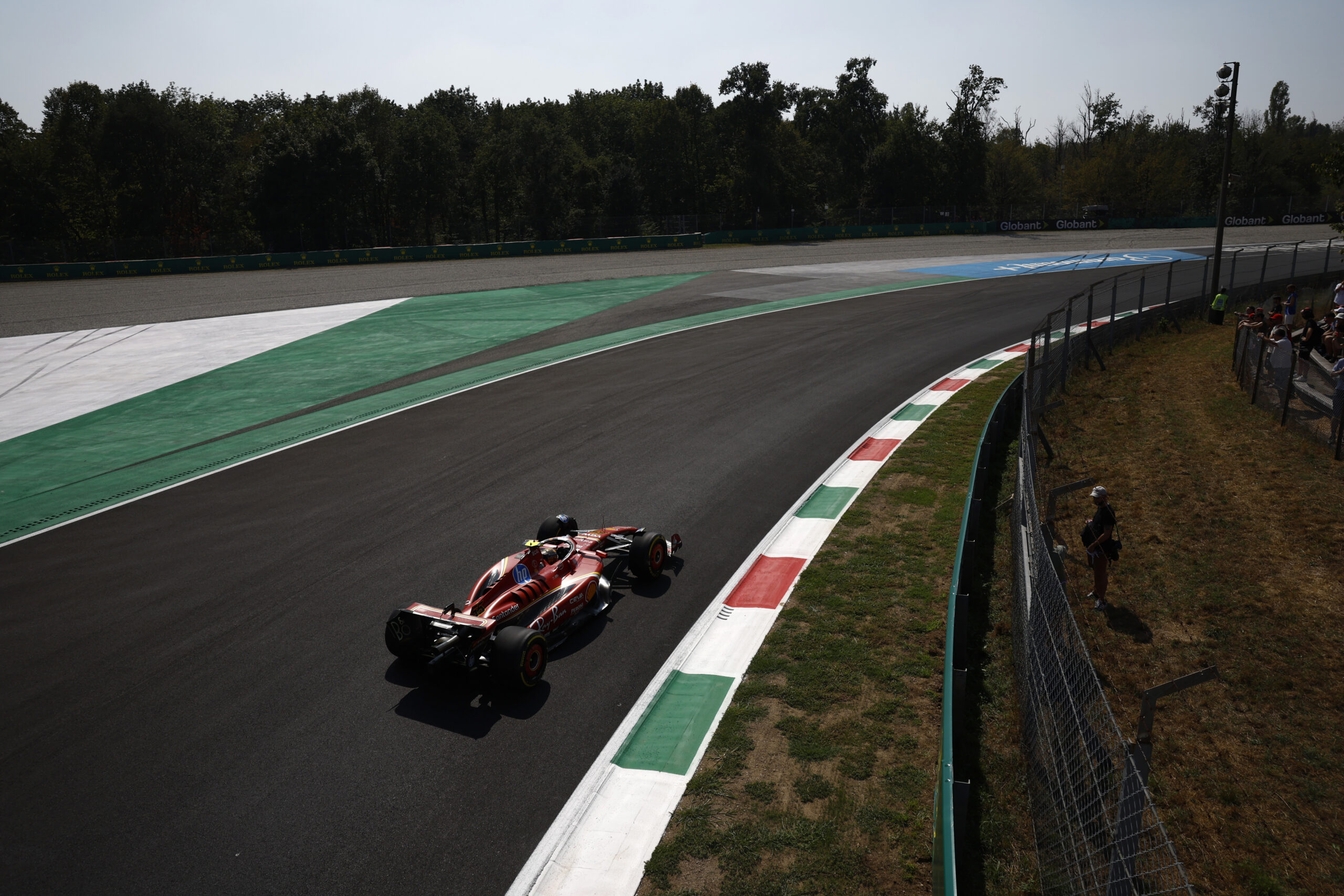 First Free Practice Results at Monza Verstappen Leads