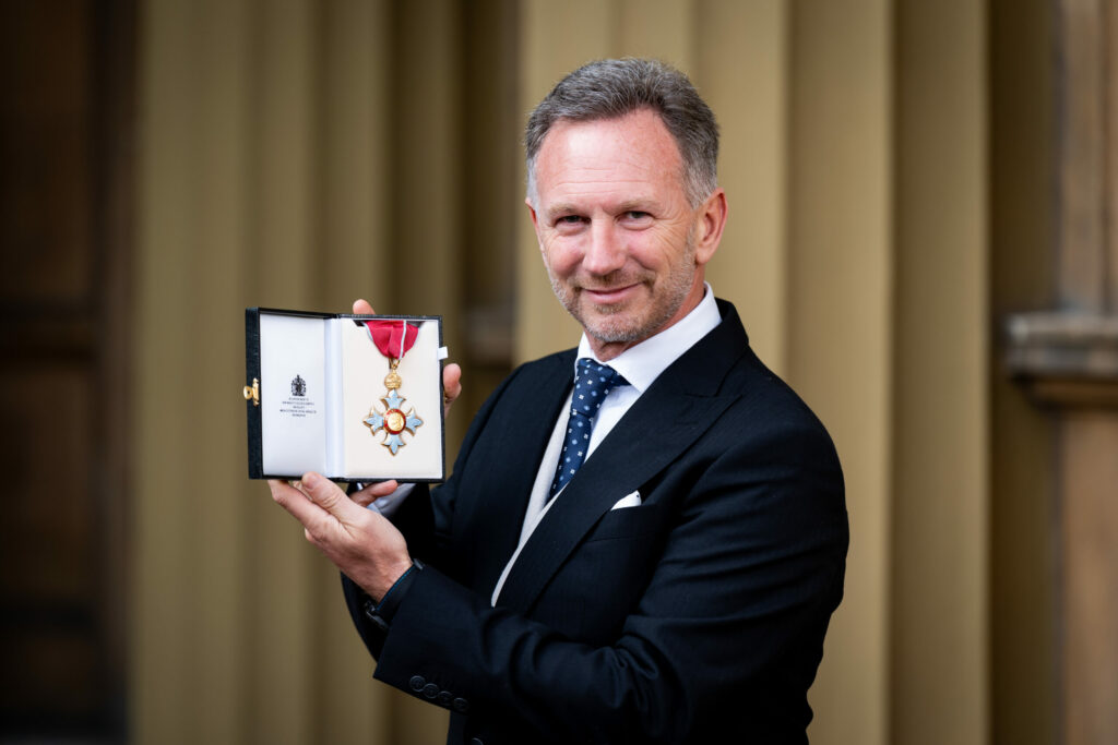 Red Bull Team Boss Christian Horner Awarded CBE by King Charles III for Contributions to Motorsport