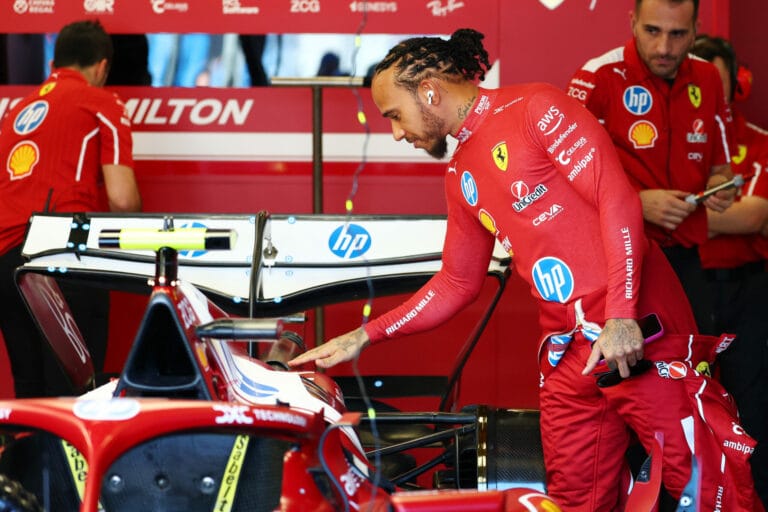 Hamilton busca la pole en su debut con Ferrari en Australia